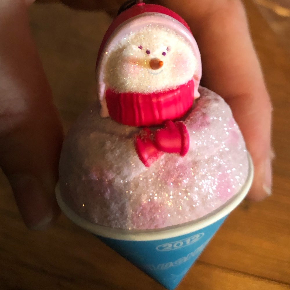 2012 Snow cone Daughter ornament Hallmark